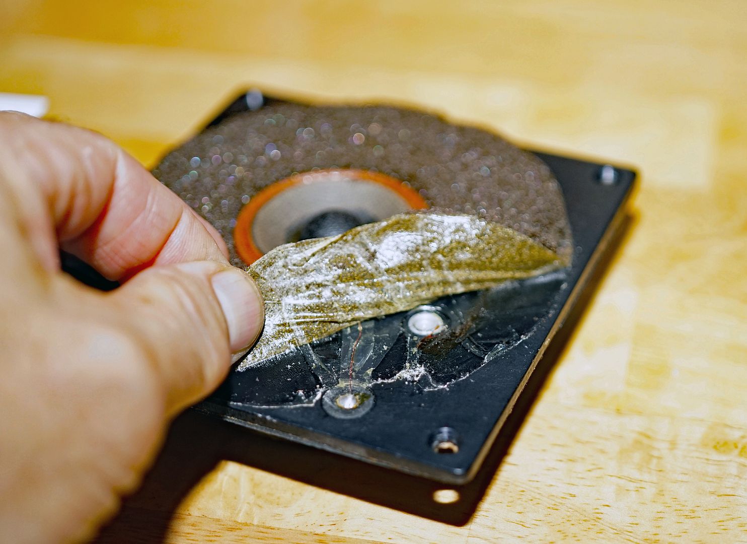  photo LE-25 foam surround 1_zpswqhrg4yb.jpg