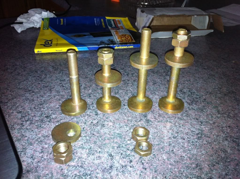 Installing Pedders rear caster/camber bolts tonight! Pontiac G8 Forum