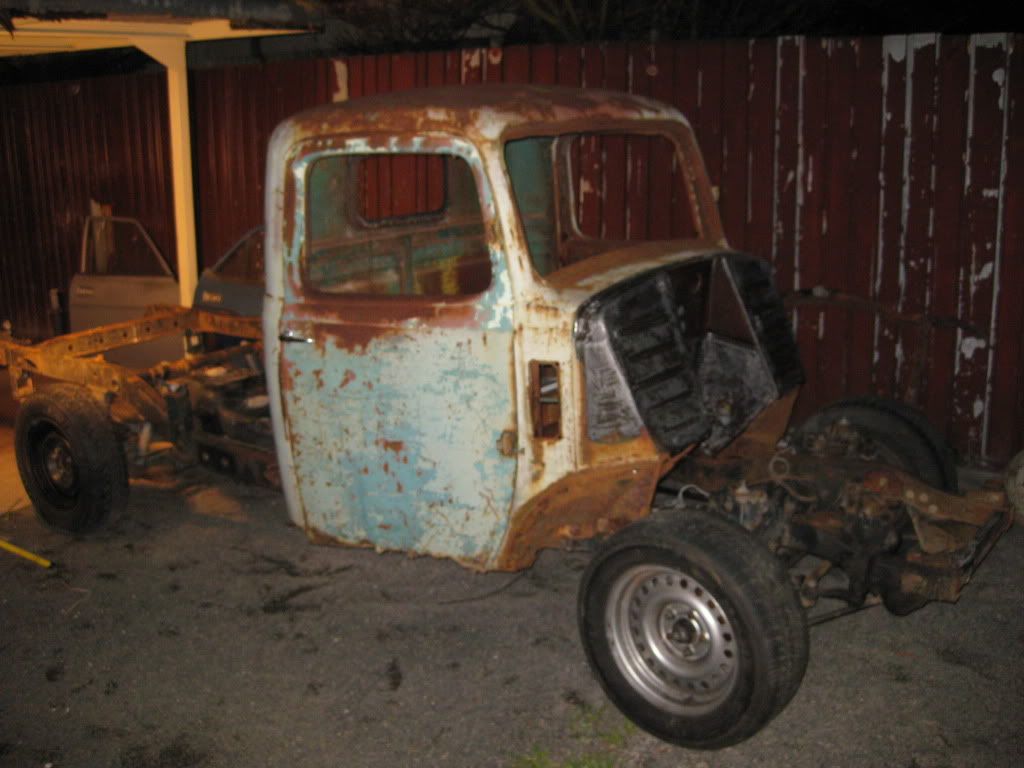 48 Commer Truck Cab Onto Hilux Chassis *more Pics Added* - Ozrodders.com