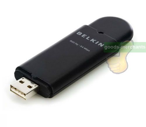 Details about Belkin F5D7050 Wireless Adapter USB Dongles WiFi Network ...