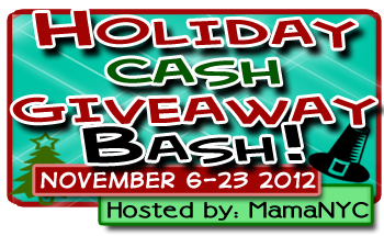 Holiday Cash Giveaway Bash Banner