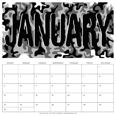 2011 calendar. MWM Graphics 2011 Calendar