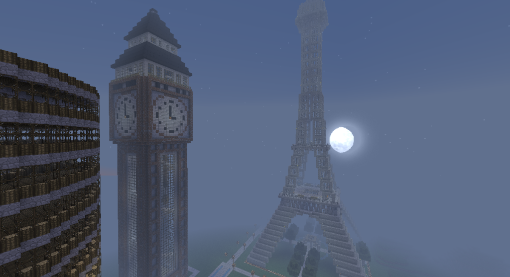 I know this is quite typical but I made this Eiffel Tower the other day and was wondering if anyone had something to say about? Opinions? Changes?