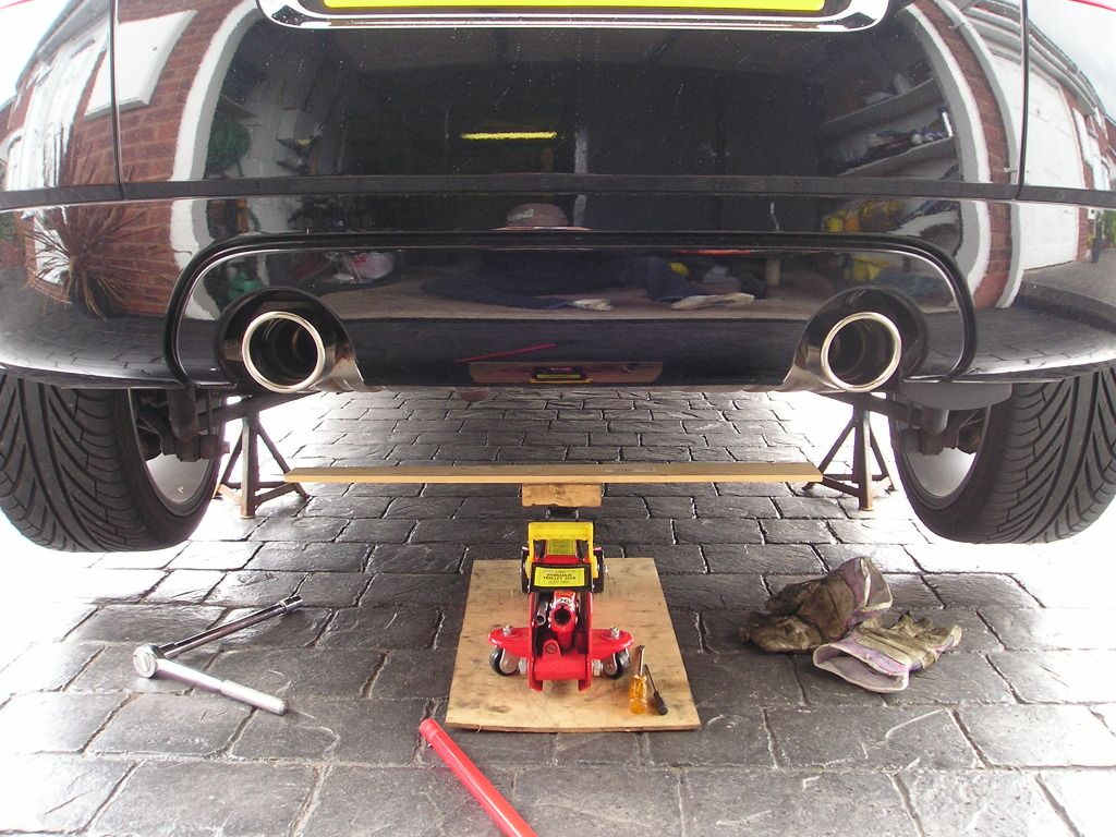 Exhaust Tail Pipe Dropped? FIXED Audi TT Forum