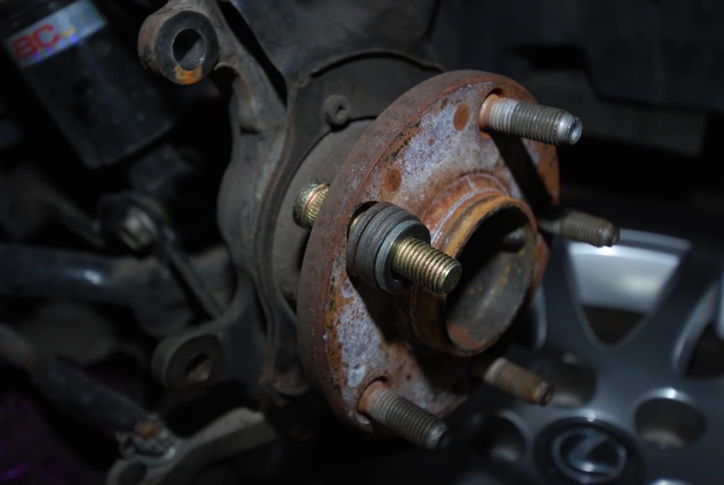 DIY Front wheel stud replacement Lexus IS Forum