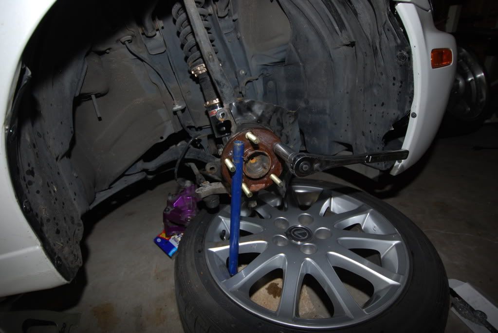 DIY Front wheel stud replacement Lexus IS Forum