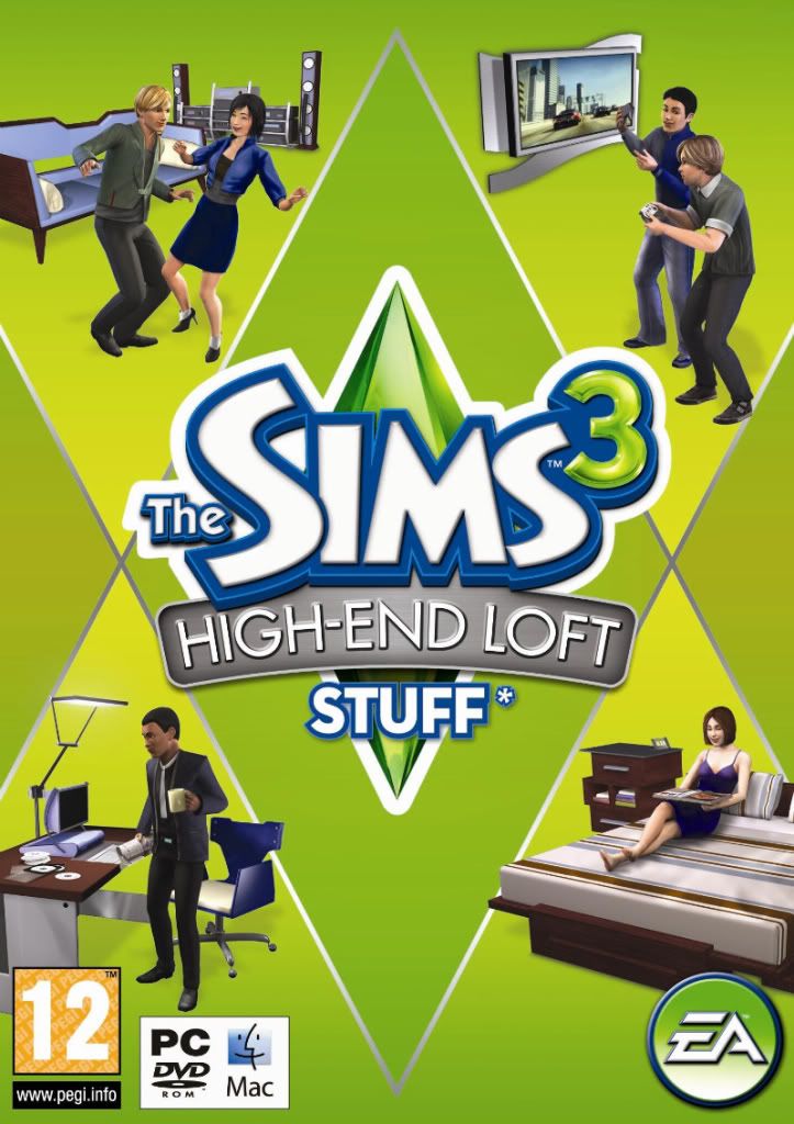 3.The Sims 3: High-End Loft Stuff