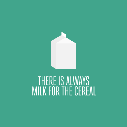 Milk for cereal