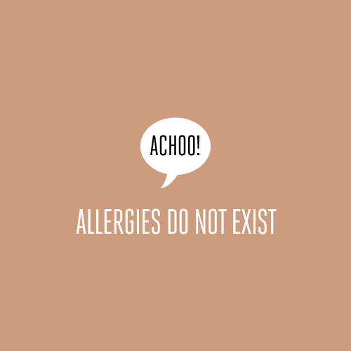 No allergies