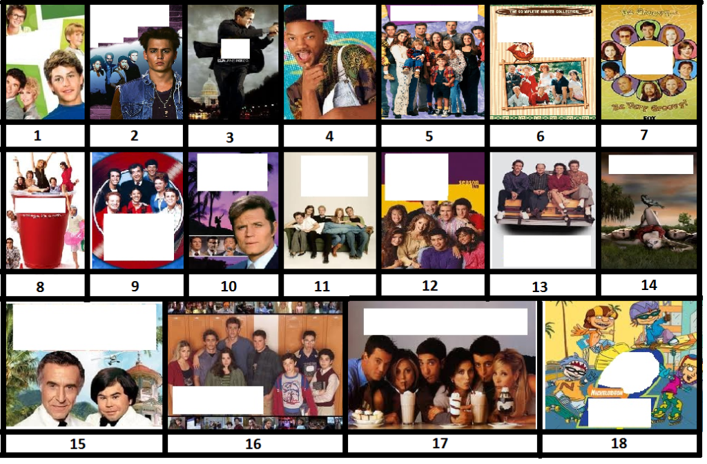 TV Shows by Poster (Pictures) Quiz By HarryPotter14