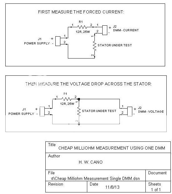 A Cheap Way To Measure Stator Resistance R/C Tech Forums