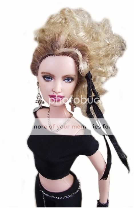 Madonna 80s Look Doll Repaint OOAK by Orchideah