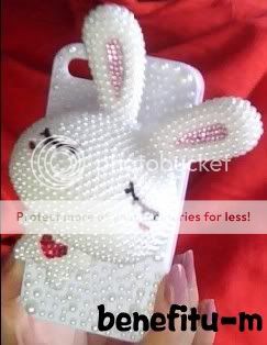   Itouch 4 3D Teddy Bear/Stitch/Hello Kitty etc Pearl Crystal case cover