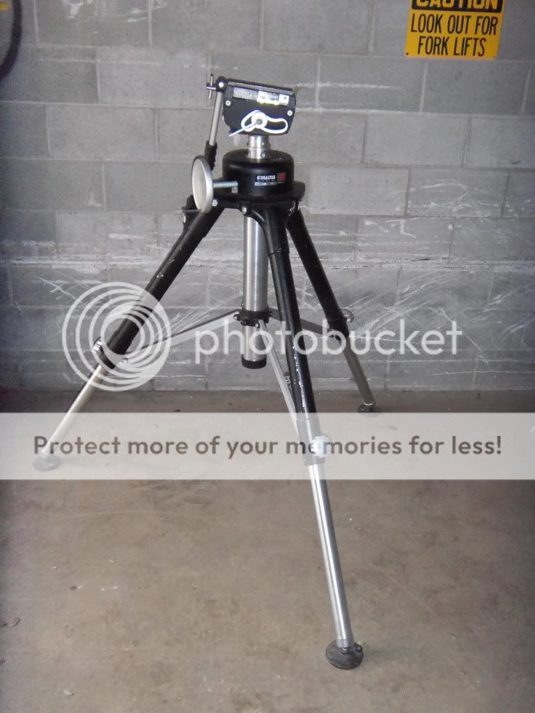 Gibraltar Quick Set Studio Tripod # 6312 with Hercules Quick Set Head 