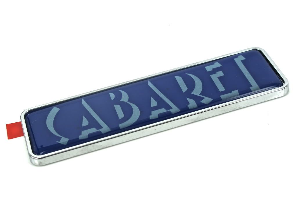 Genuine New Ford L badge emblème Fiesta Mk3 1989-1997 /& ESCORT 1990-1992 L