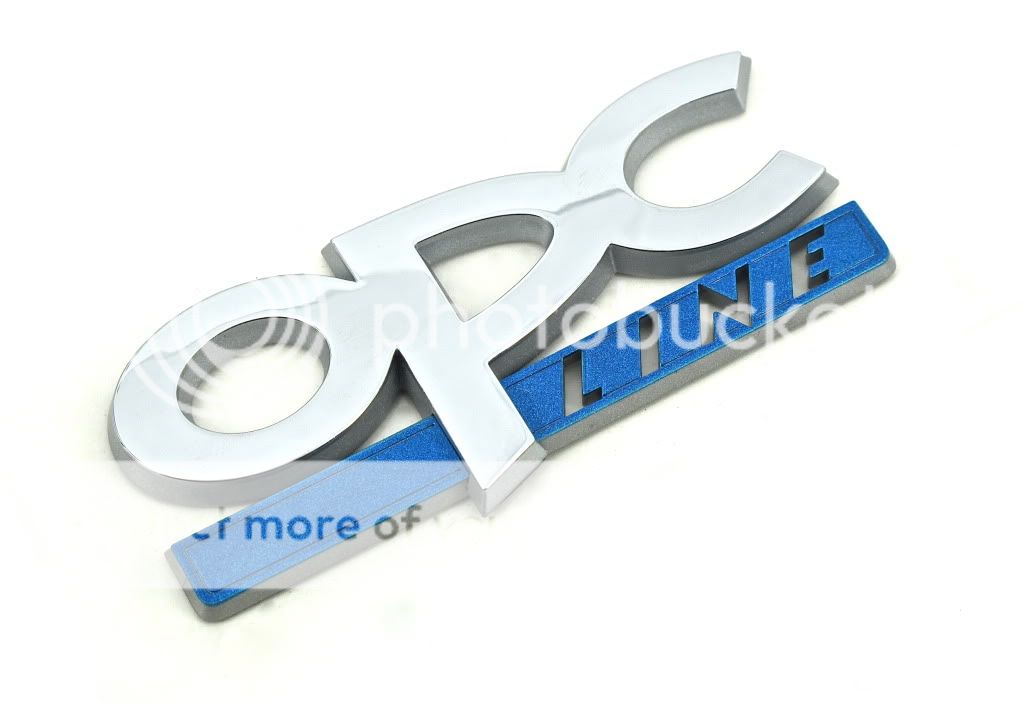 Genuine OPC LINE BADGE Opel Corsa Astra Zafira Vectra